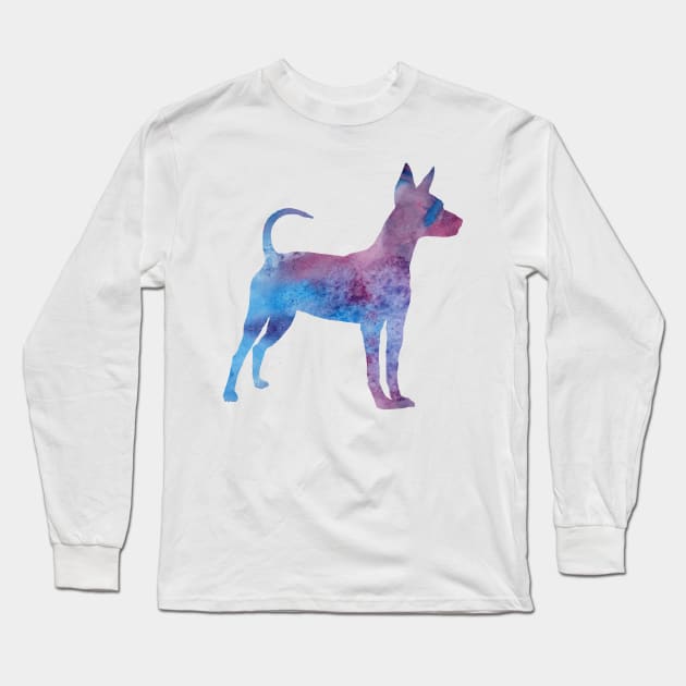 Miniature pinscher Long Sleeve T-Shirt by TheJollyMarten